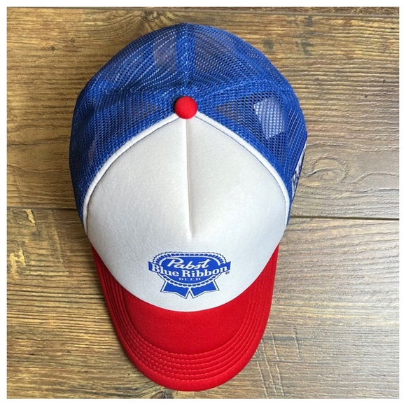 NWOT Pabst Blue Ribbon Trucker SnapBack - Picture 5 of 13